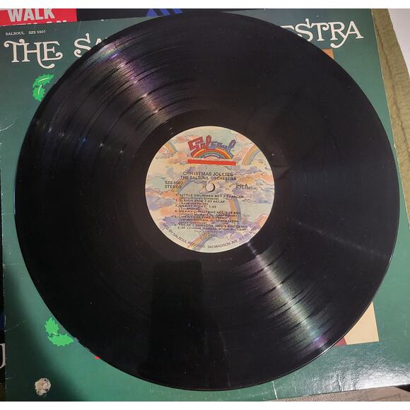 The Salsoul Orchestra Christmas Jollies 1976 Holiday Disco Funk Album SZS5507 EX - Picture 3 of 4
